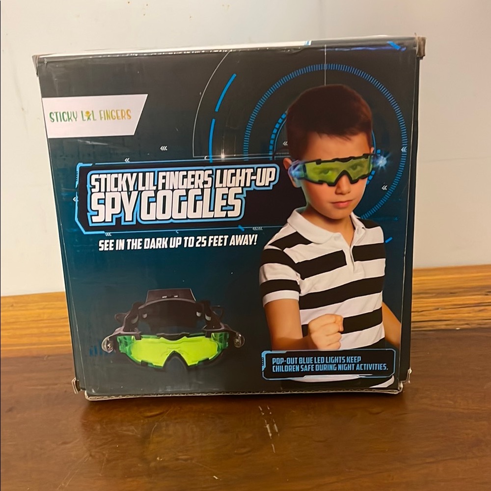 Light-Up Spy Goggles - Green